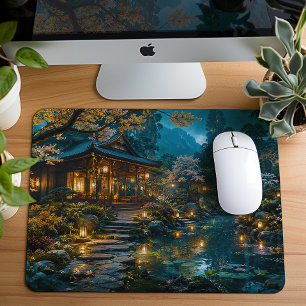 Tapis De Souris Jardin Zen Japonais Enchanté