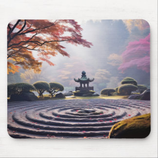 Tapis De Souris Jardin zen Nature paisible