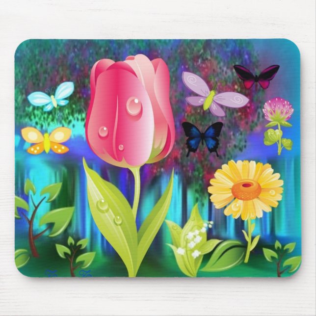 Tapis De Souris Jardins de Fairyland (Devant)