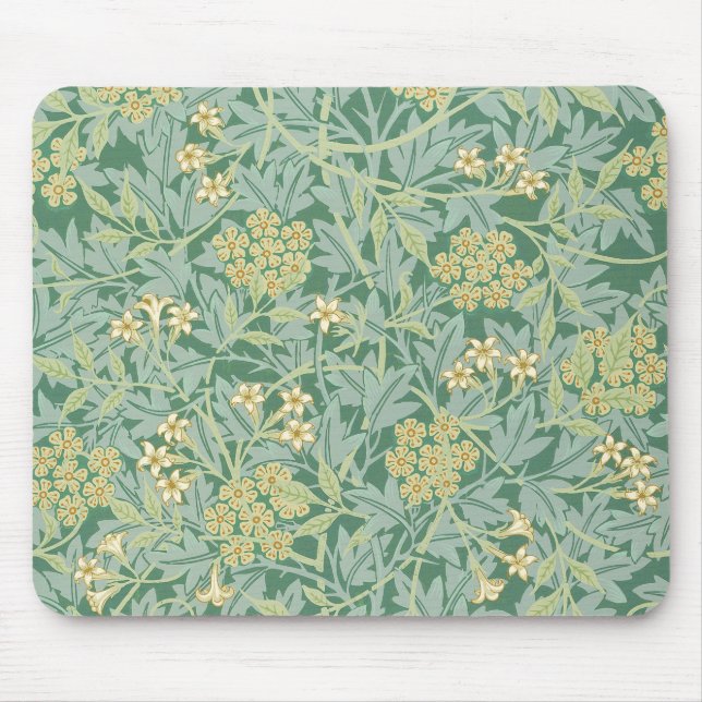 Tapis De Souris Jasmin par William Morris (Devant)
