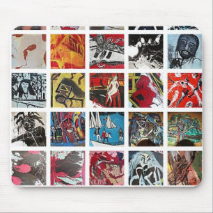 TAPIS DE SOURIS JASON JENKINS EN DIRECT ! ACRYLIQUE SUR TOUT