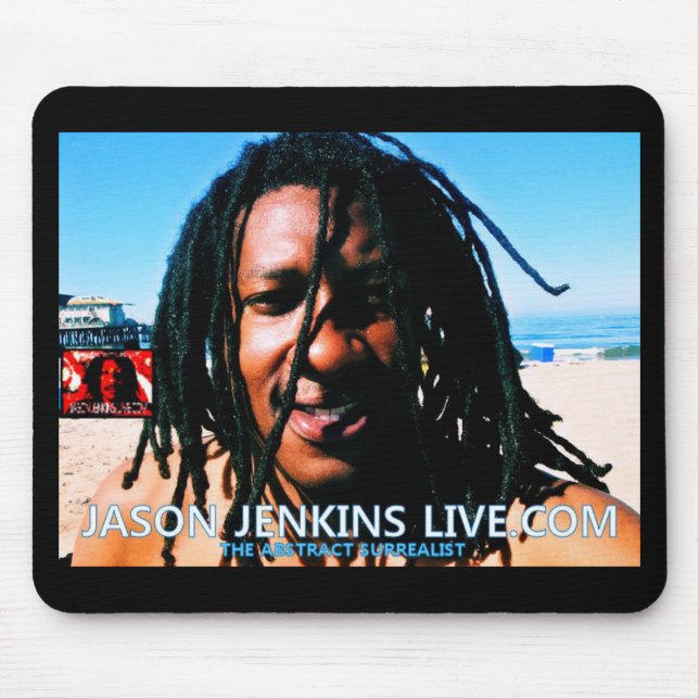 TAPIS DE SOURIS JASON JENKINS LIVE.COM (Devant)