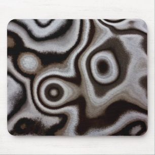 Tapis De Souris Jasper pierre noir et blanc