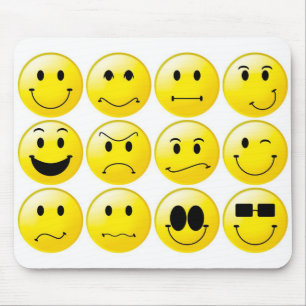 Tapis De Souris Jaune