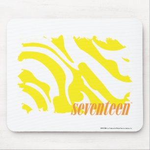 Tapis De Souris Jaune 2 de zèbre