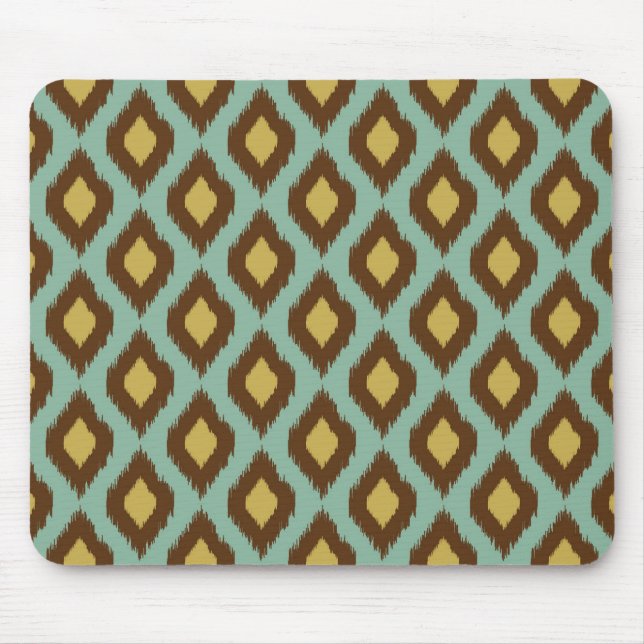 Tapis De Souris Jaune bleu kikat moderne (Devant)