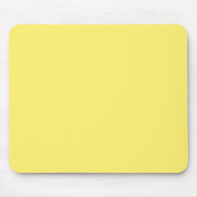 Tapis De Souris "Jaune clair" (Devant)