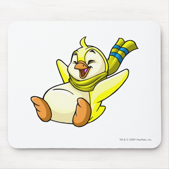 Tapis De Souris Jaune de Bruce (Devant)