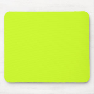 Tapis De Souris Jaune de chaux (couleur solide)