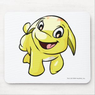Tapis De Souris Jaune de Poogle