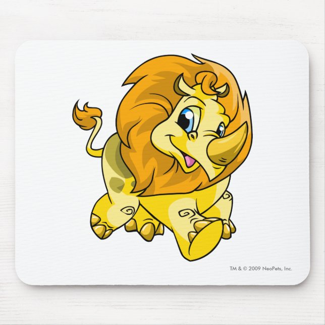 Tapis De Souris Jaune de Tonu (Devant)