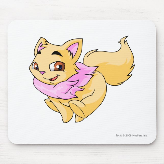 Tapis De Souris Jaune de Wocky (Devant)