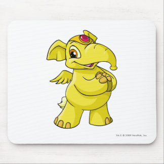 Tapis De Souris Jaune d'Elephante