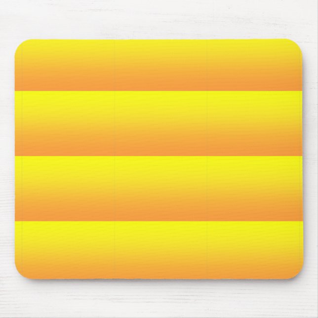 Tapis De Souris Jaune soleil Two Tone (Devant)