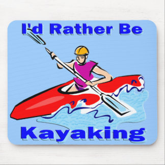Tapis De Souris J'aurais plutôt 1 ans Kayaking