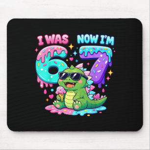 Tapis De Souris J'avais 6 ans j'ai 7 ans anniversaire 67 mème kaij