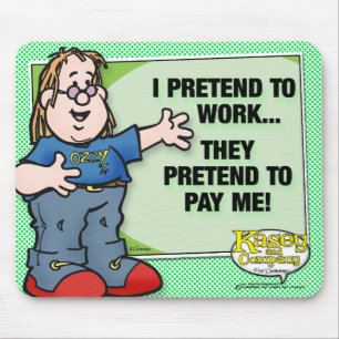 Tapis De Souris Je Fais Preuve De Travail