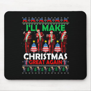 Tapis De Souris Je ferai de nouveau de Noël une grande danse Père