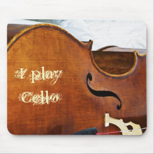 Tapis De Souris Je joue le violoncelle