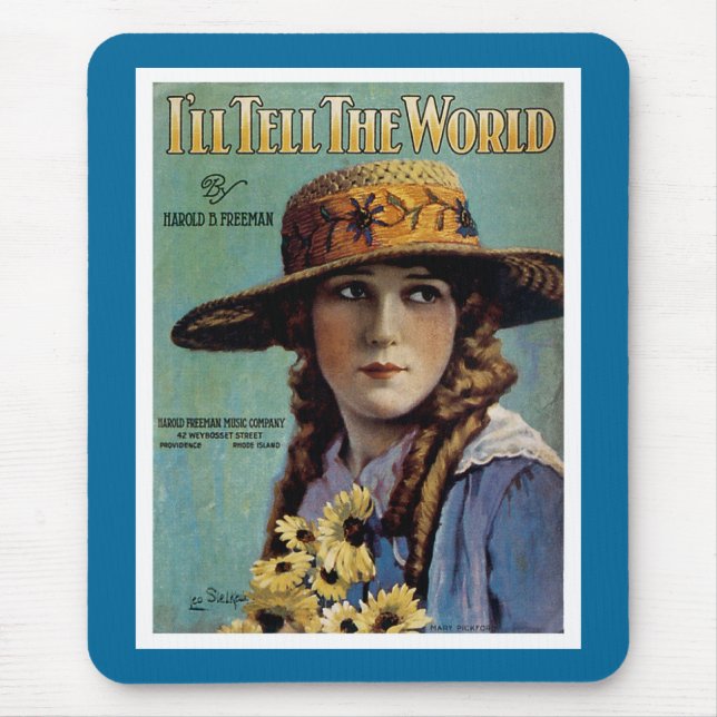 Tapis De Souris Je le dirai au monde (Devant)