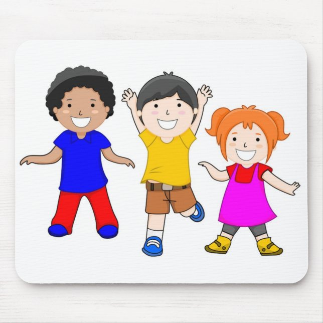 TAPIS DE SOURIS JE LUV MES AMIS (Devant)