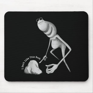 Tapis De Souris Je n'aime pas cette blague de roche de Marcus le v