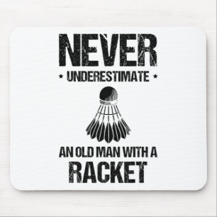 Tapis De Souris Je ne peux pas avoir à jouer à Badminton Player Sh