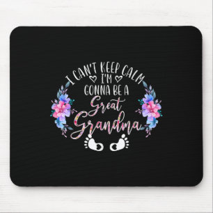 Tapis De Souris Je ne peux pas garder le calme Je serai une grande