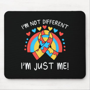 Tapis De Souris Je ne suis pas différent, je suis juste moi ! Cita