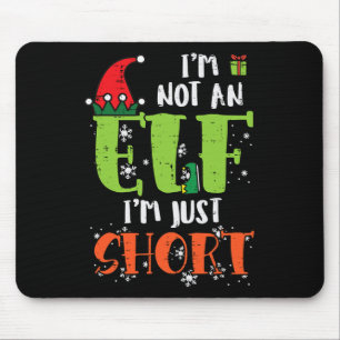 Tapis De Souris Je Ne Suis Pas Un Elfe Juste Court Drôle Noël Homm
