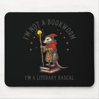 Tapis De Souris Je ne suis pas un rat de bibliothèque, je suis un