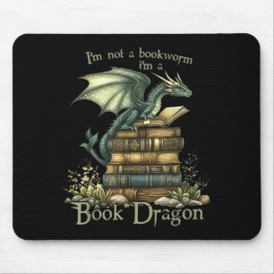 Tapis De Souris Je ne suis pas un rat de bibliothèque, je suis un