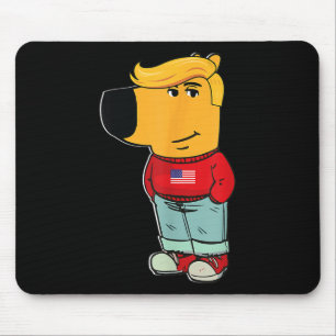 Tapis De Souris Je ne suis qu'un type de frisson Président Trump 2
