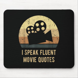 Tapis De Souris Je Parle Citations De Film Fluent Citations Vintag