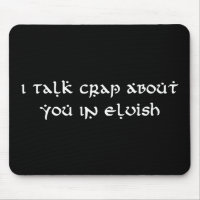 Je Parle D'Ennemi De Toi À Elvish Funny