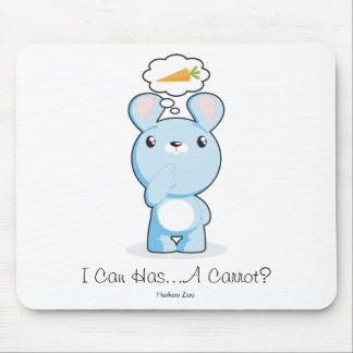 Tapis De Souris Je peux prend… une carotte ? Mousepad