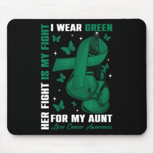 Tapis De Souris Je Porte Le Vert Pour Ma Tante Sensibilisation Au 