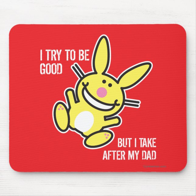 Tapis De Souris Je prends après mon papa (Devant)