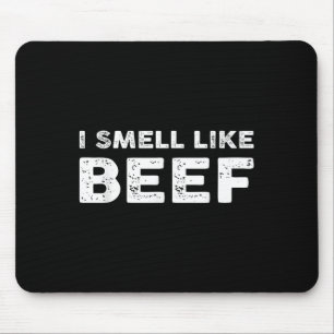 Tapis De Souris Je Sens Comme Du Boeuf Drôle Mème Steak Viande Fum
