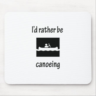 Tapis De Souris Je serais plutôt canoë-kayak