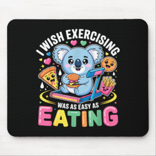 Tapis De Souris Je Souhaite Que Faire De L'exercice Soit Facile Co