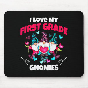 Tapis De Souris Je suis amoureux de mes Gnomies de première année 