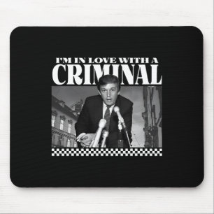 Tapis De Souris Je suis amoureux d'un criminel