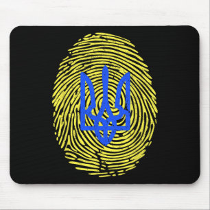 Tapis De Souris Je suis avec l'Ukraine - Soutenir l'Ukraine Drapea