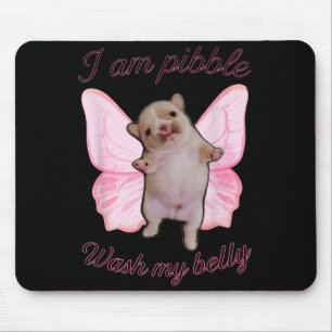 Tapis De Souris Je suis capable de laver mon ventre bble Meme Chie