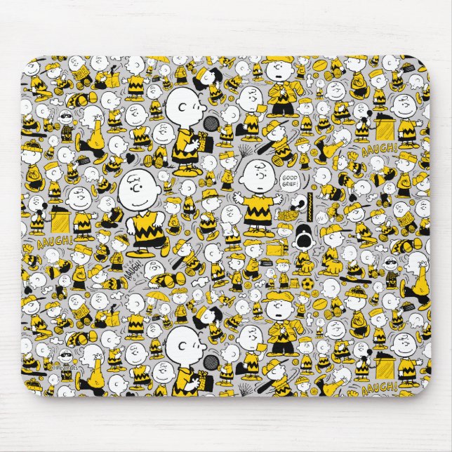 Tapis De Souris Je Suis Charlie Motif Brown (Devant)