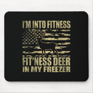 Tapis De Souris Je suis dans Fitness Fitness Deer dans mon Freezer
