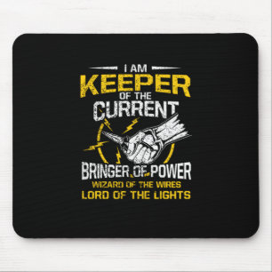 Tapis De Souris Je Suis Gardien Du Porte-Parole Actuel Du Pouvoir.