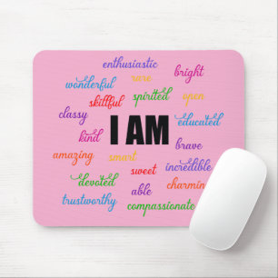 Tapis De Souris Je Suis Inspiré, Positif, Religieux, Chrétien