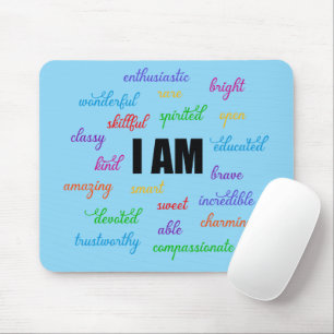 Tapis De Souris Je Suis Inspiré, Positif, Religieux, Chrétien